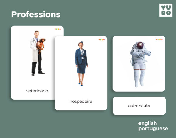 Professions Montessori cards