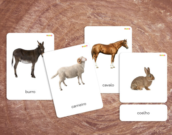 Farm animals cards