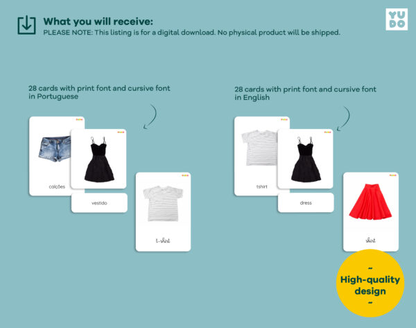 clothes-vocabulary-cards